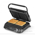 4 Scheibe Edelstahl Waffelmacher kommerziell 1200w